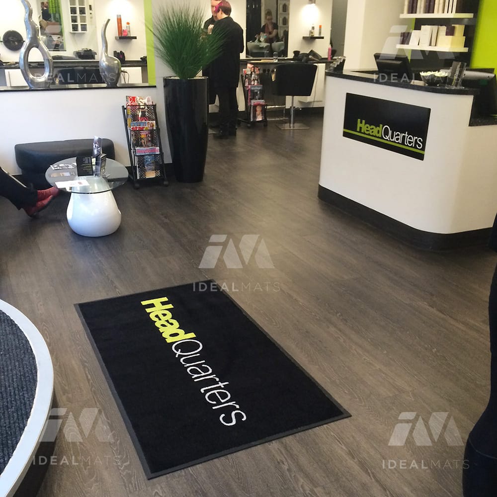 HeadQuarters Logo Mat