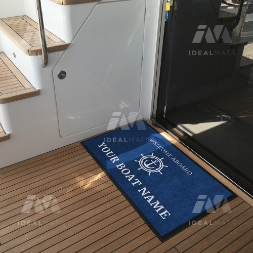 Nautiscope Custom - Boat Logo Mats  (8mm Thick)