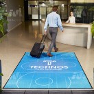 Outdoor Logo Turf Mats for Business Entrances	