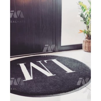 Round / Circular Logo Mat