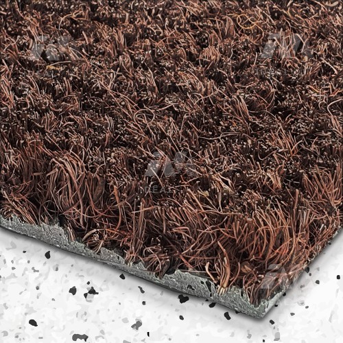 Brown Coir Doormat / Made to Measure (17mm)