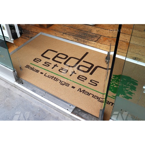 Needle Punch Logo Mats for High-Traffic Entrances	