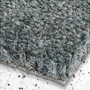 Coir Doormats, Standard Sizes - Medium (17mm) Grey 