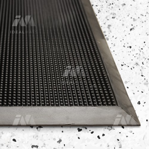 Brush Tip Outdoor Rubber Door Mat